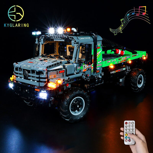 Led Lighting Set For 4x4 Crawler Mercedes-Benz Zetros Trial Truck 42129