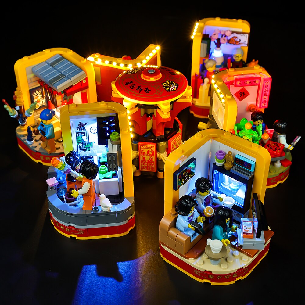 Led Light Kit For Lunar New Year Traditions #80108