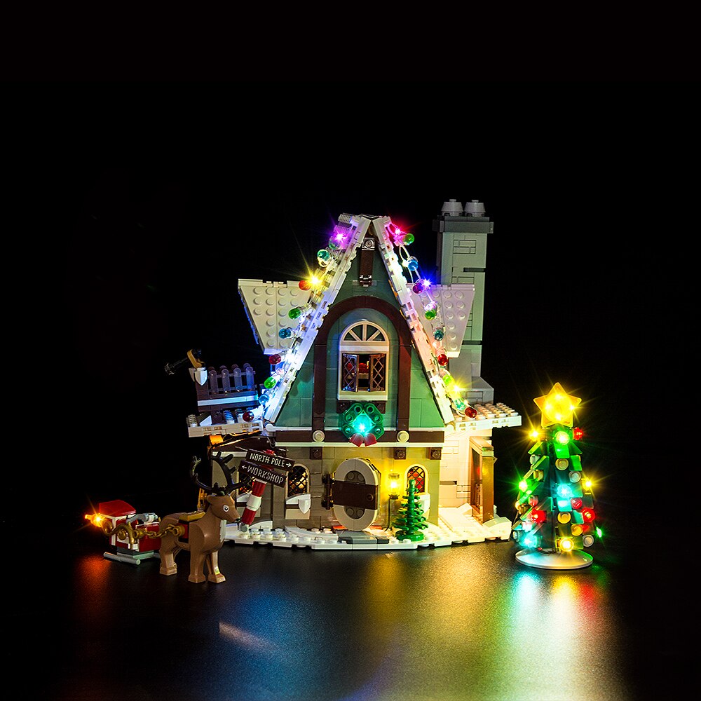 Led Light Kit For Christmas Elf Club House #10275