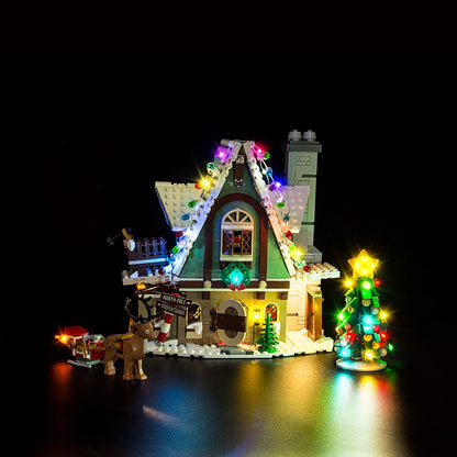 Led Light Kit For Christmas Elf Club House #10275