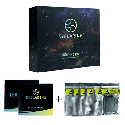 Led Lighting Set for Hogwarts™ Icons - Collectors' Edition 76391(with Remote&Sound Module)