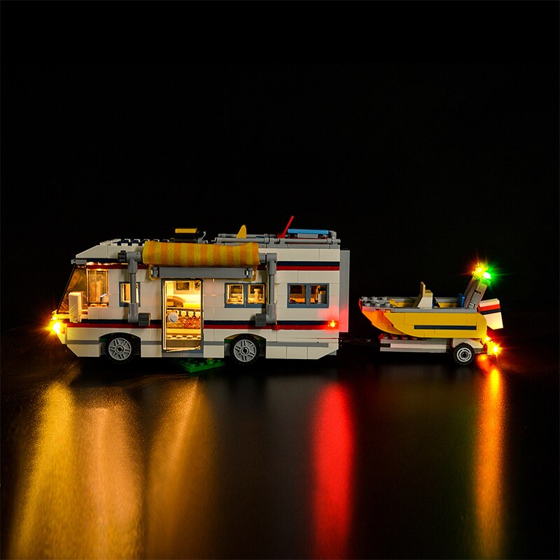 LED Light Kit for Creator The VACATION GETAWAYS #31052