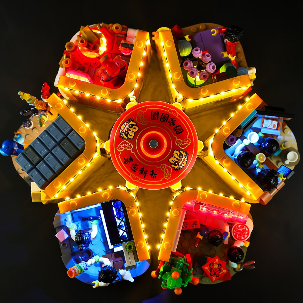 Led Light Kit For Lunar New Year Traditions #80108