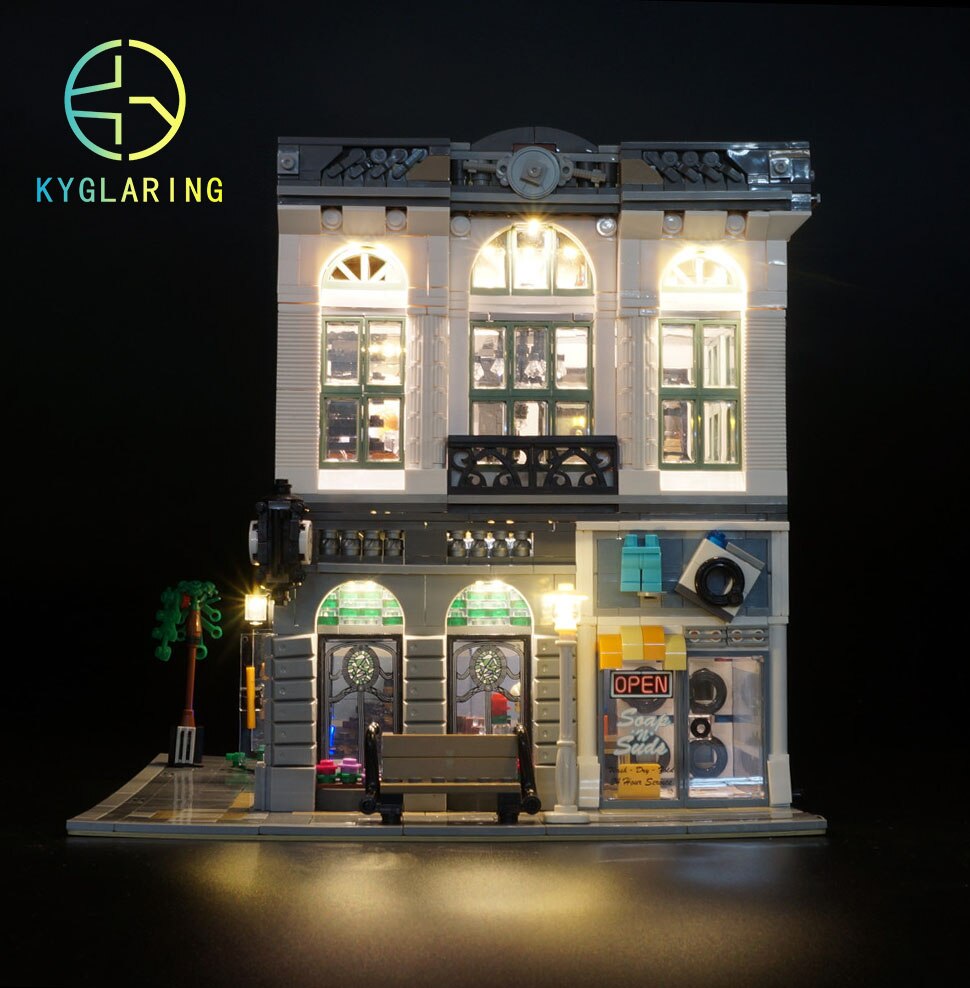 Led Lighting Set For Brick Bank 10251 And 15001