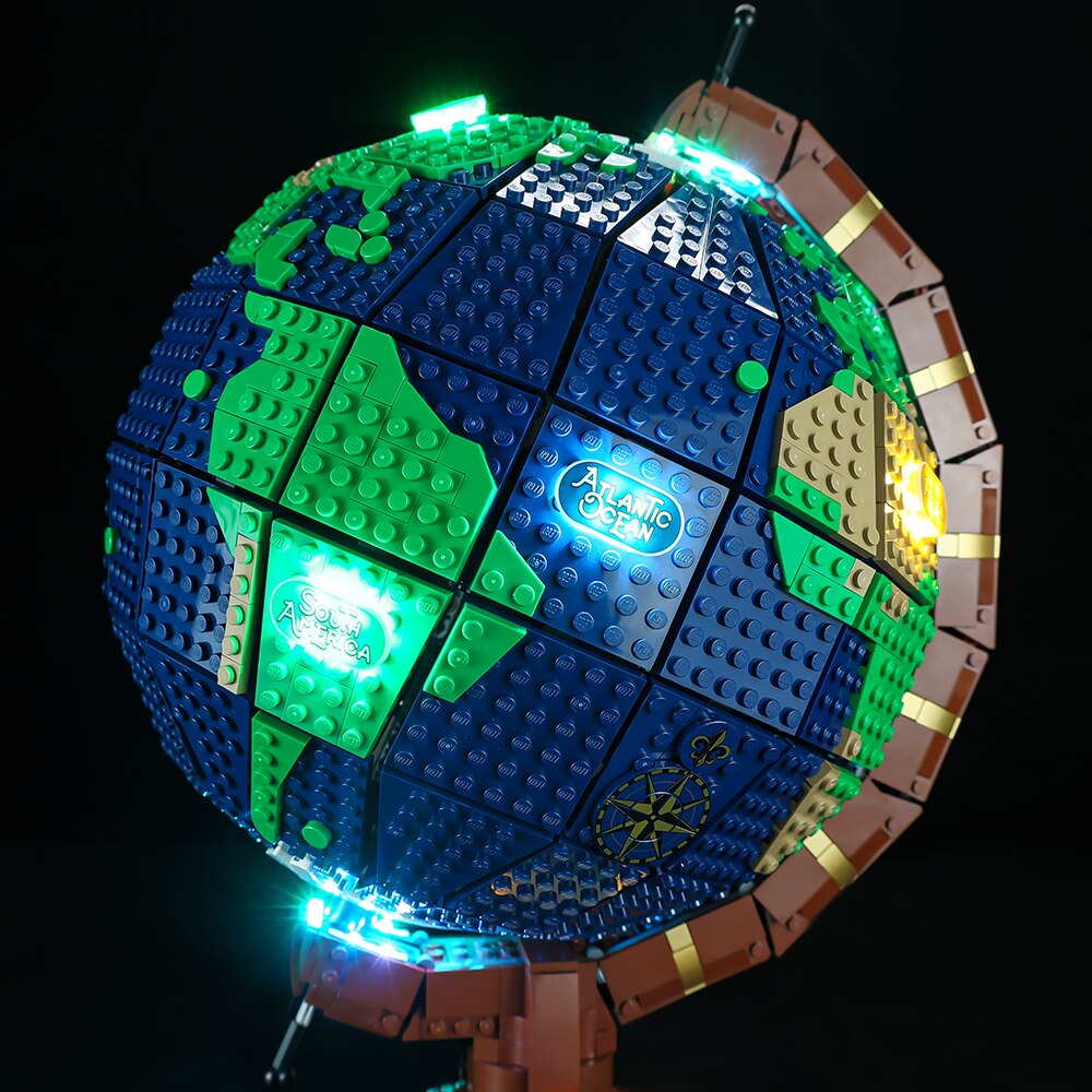 LED Light Set For LEGO The Globe #21332