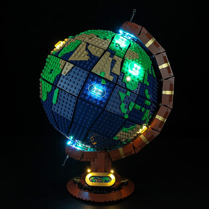 LED Light Set For LEGO The Globe #21332