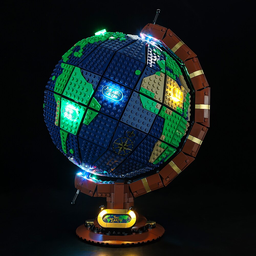 LED Light Set For LEGO The Globe #21332