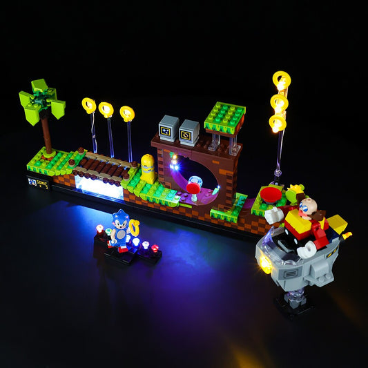 Led Light Kit For Sonic the Hedgehog™ – Green Hill Zone #21331