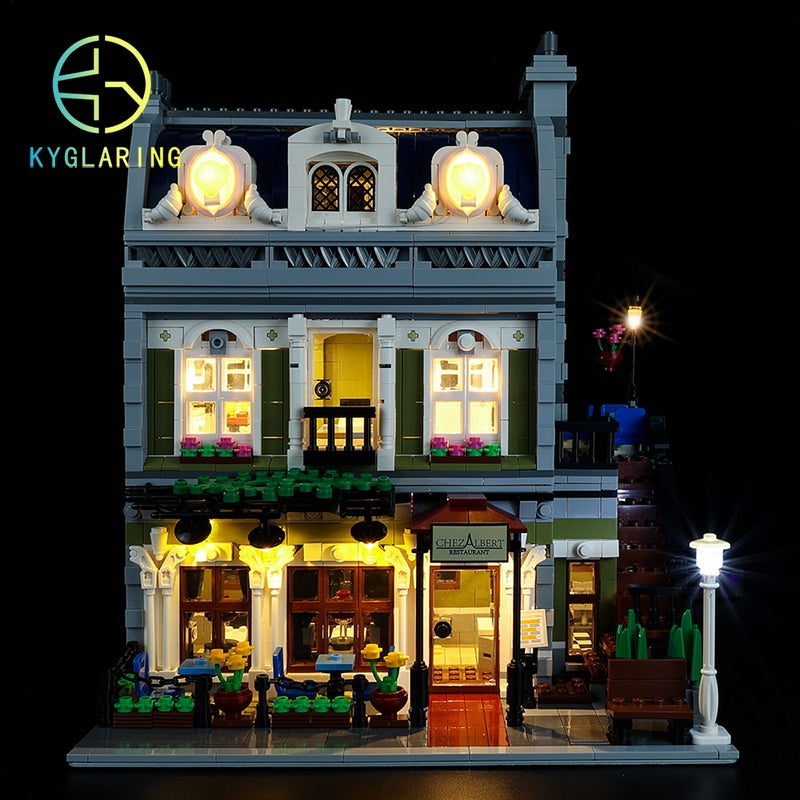 Led Lighting Set For Creator 10243 Parisian Restaurant