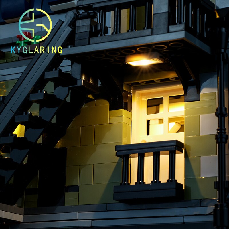 Led Lighting Set For Creator 10243 Parisian Restaurant