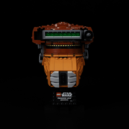 Princess Leia™ (Boushh™) Helmet-Lighting Makes It More Beautiful#75351
