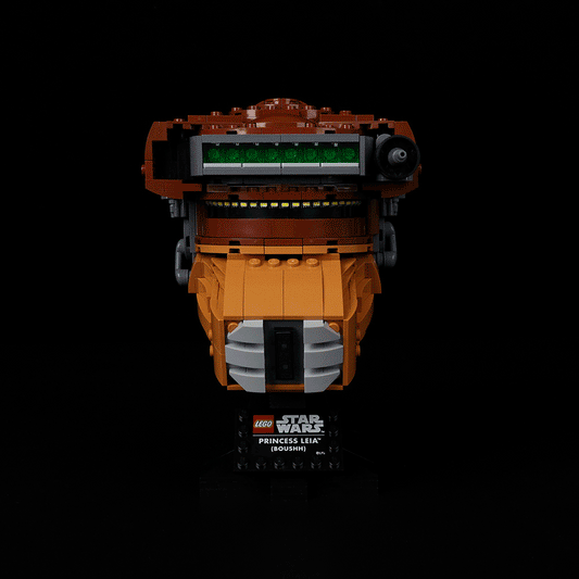 Princess Leia™ (Boushh™) Helmet-Lighting Makes It More Beautiful#75351