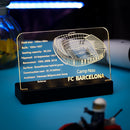 LED Light Acrylic Nameplate for Camp Nou – FC Barcelona