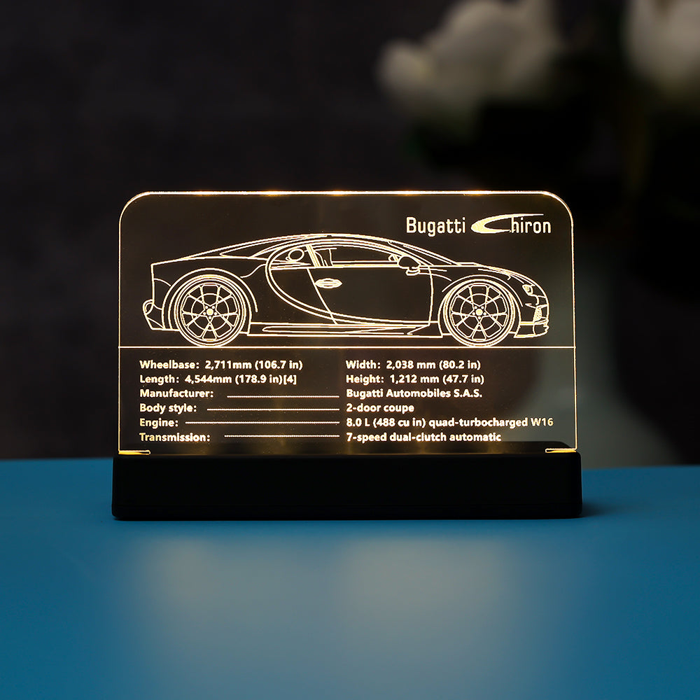 LED Light Kit For Technic™ Bugatti Chiron #42083