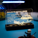 LED Light Acrylic Nameplate for Ghostbusters™ ECTO-1