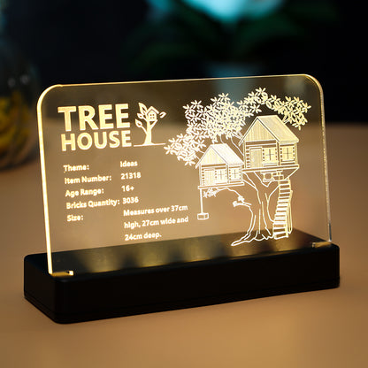 Led Lighting Set for Ideas Tree House #21318